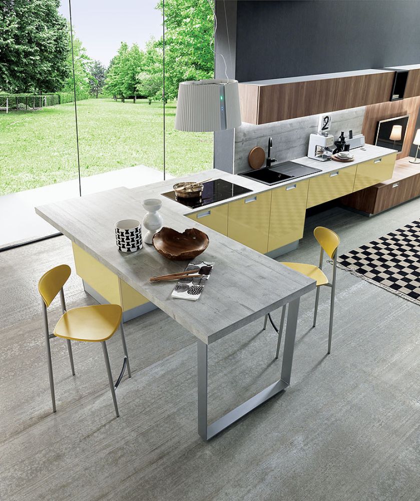 Urządzamy kuchnię: co wybrać wyspę czy stół