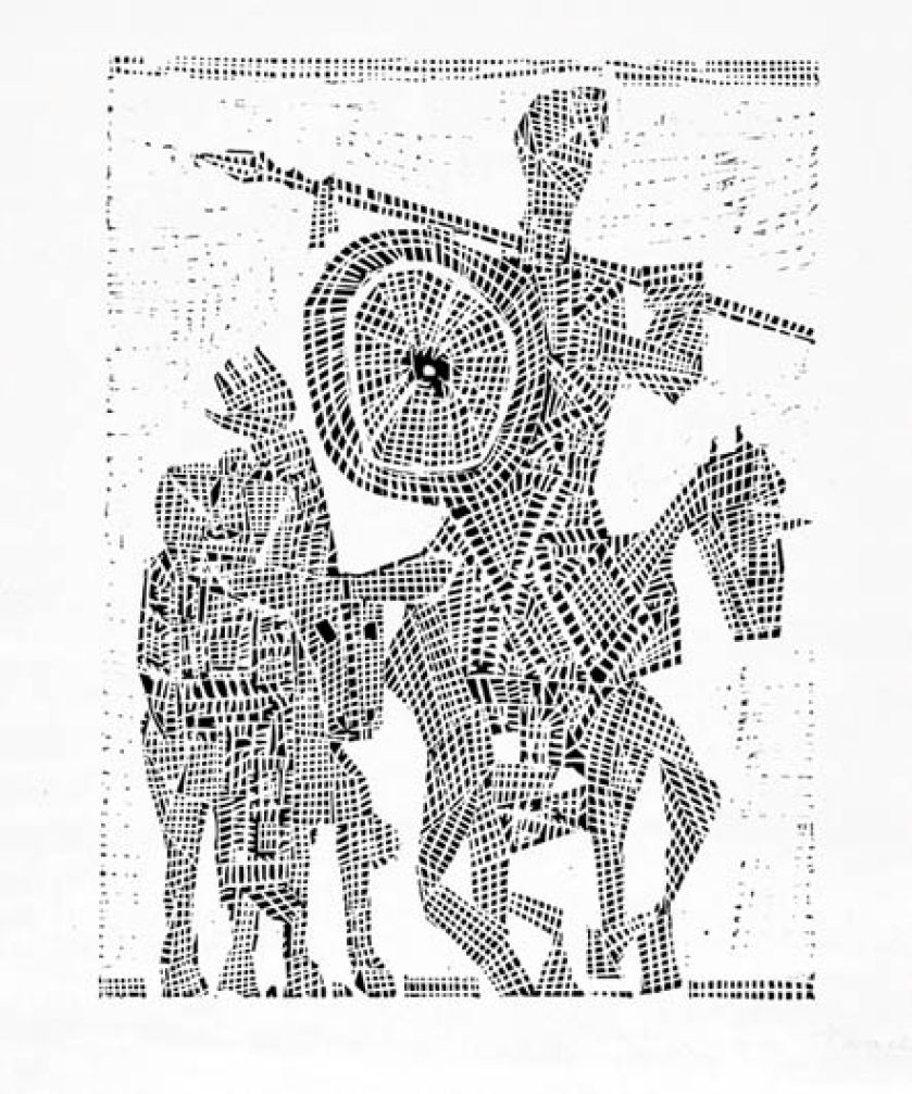 Jerzy Panek, Don Kichot IV , 1958 r., cs 4200 zł, Nautilus