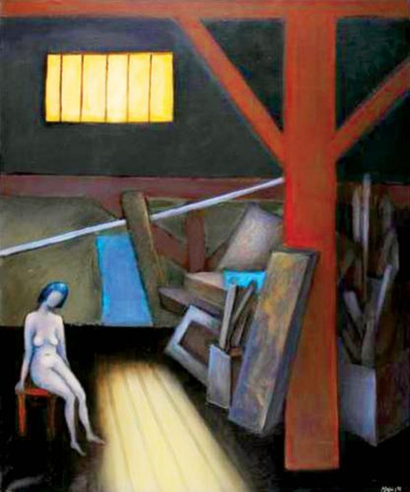 Małgosia Babicz-Pempel- Obraz. Boginie na poddaszu