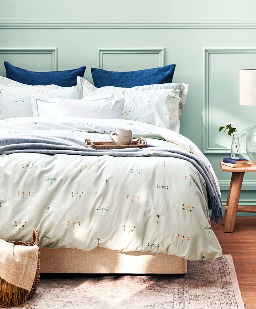 jak urządzić pastelową sypialnię