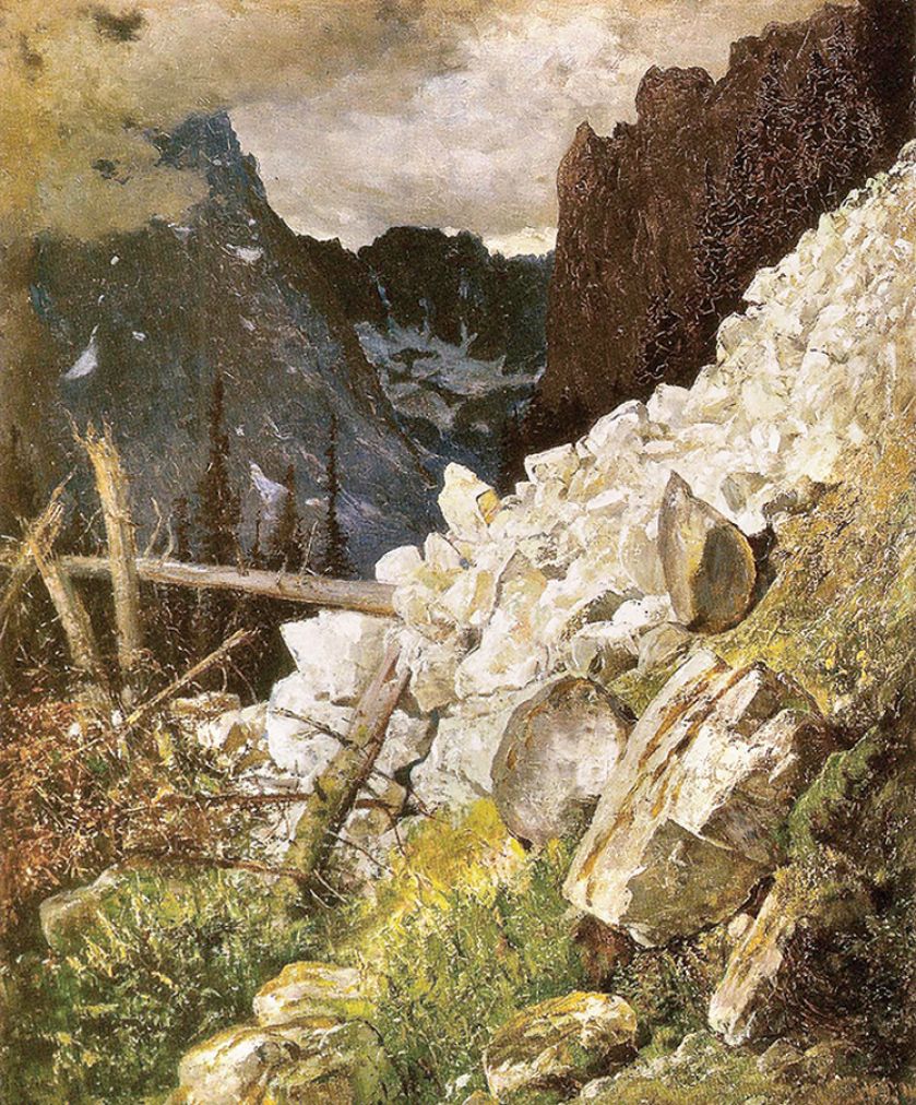 Wojciech Gerson Dolina Białej Wody w Tatrach , 1892 r.