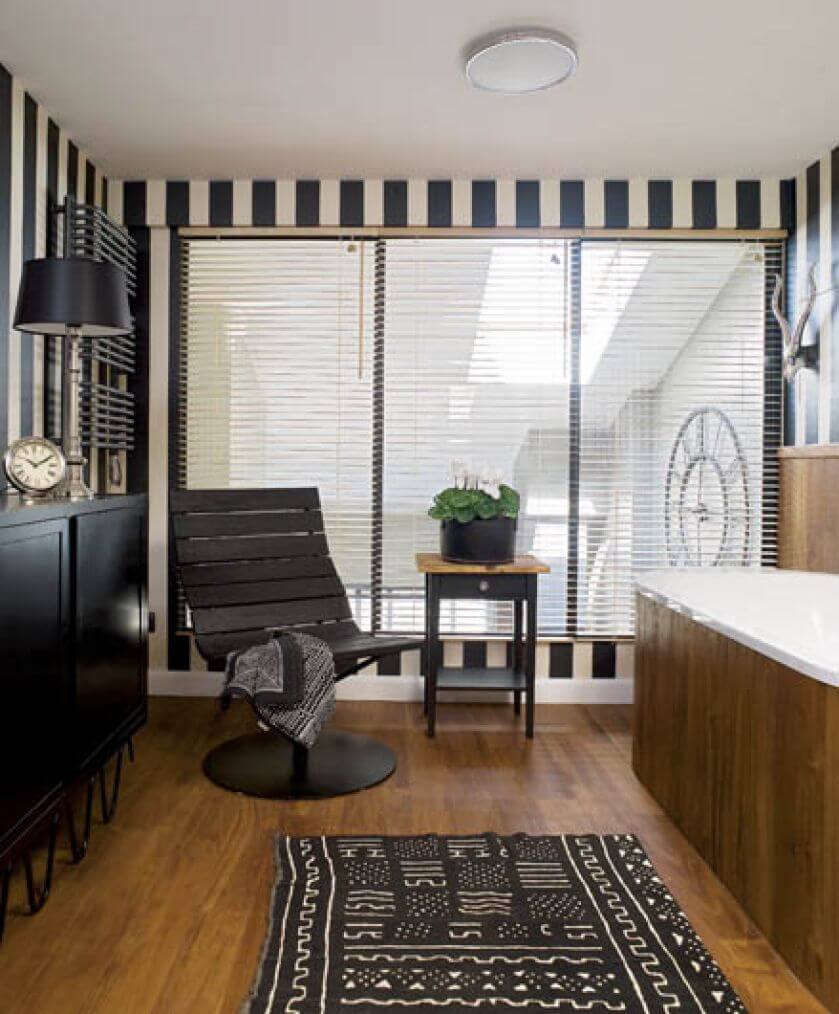 Loft ze stalową antresolą