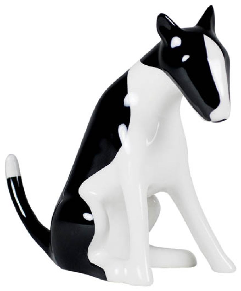 Bulterier, proj. K. czuba, 2003 r. Towarzystwo z porcelany