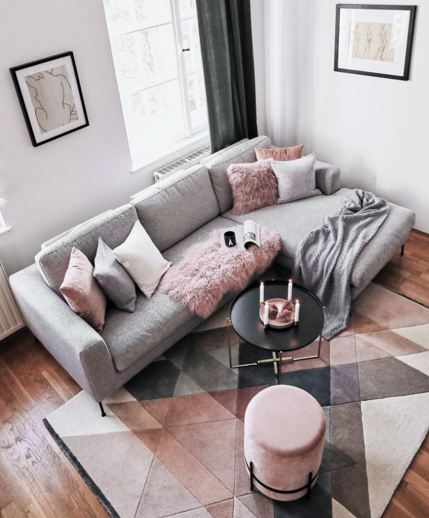 jak zaaranżować dywan w salonie