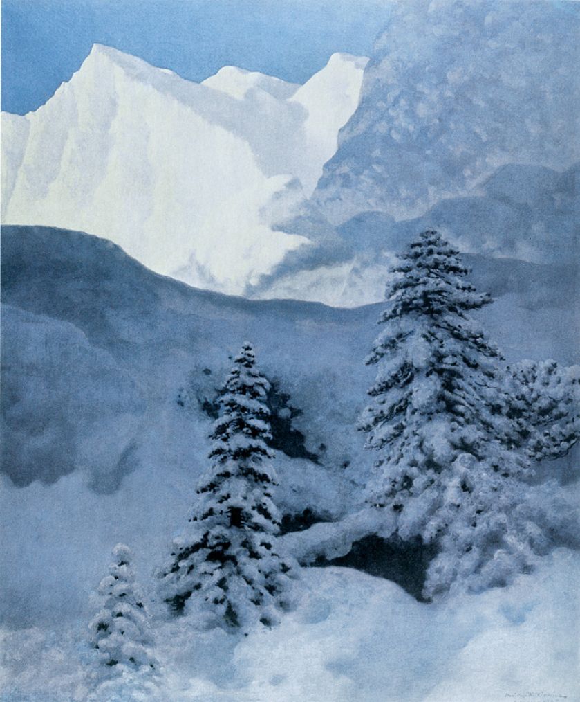 Stanisław Witkiewicz Gniazdo zimy , 1906-07