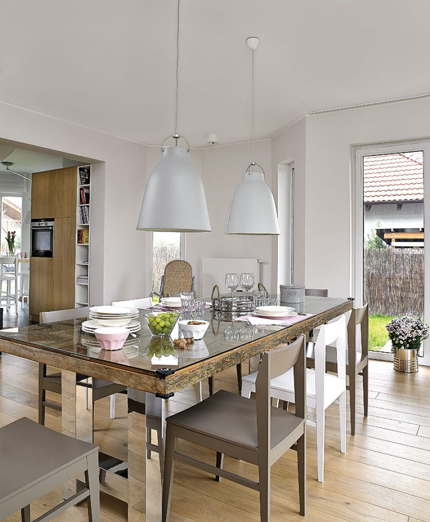 Dom jasny i pastelowy