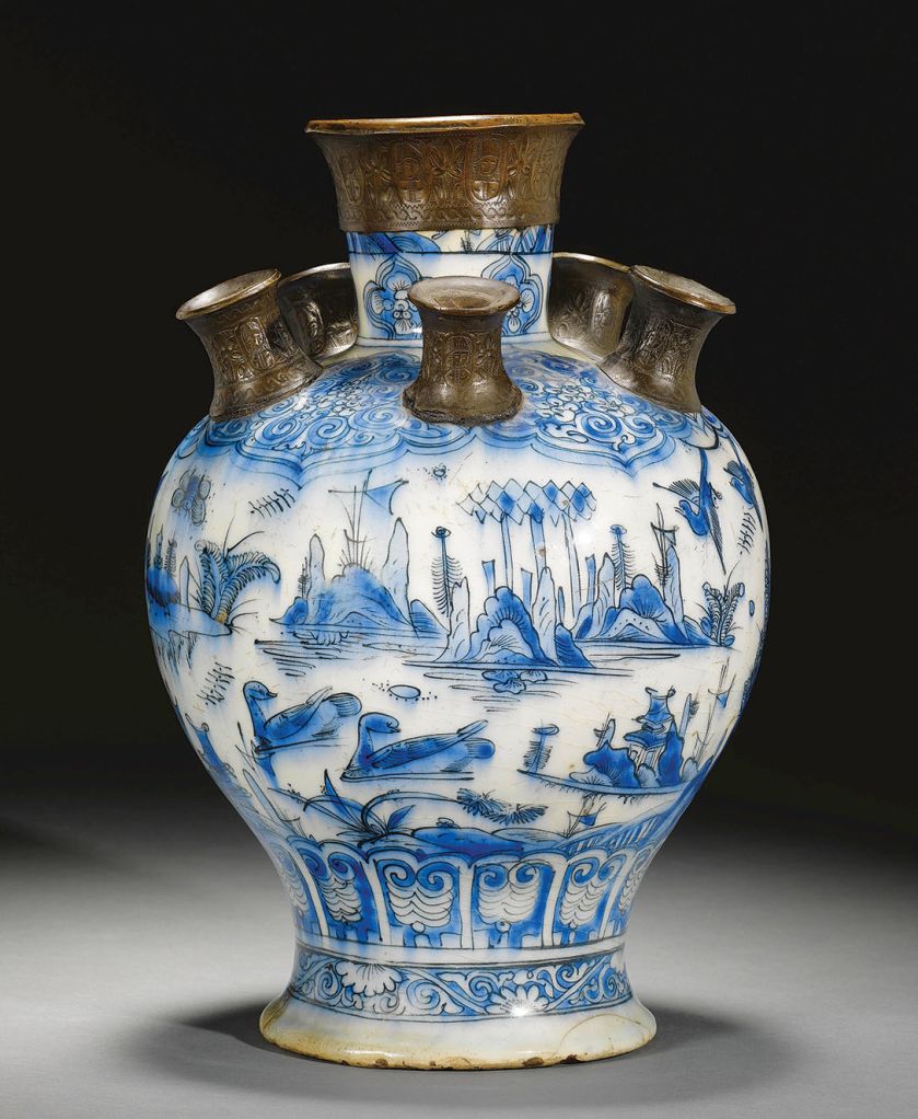 Perskie naczynie, XVII w. Tulipaniera