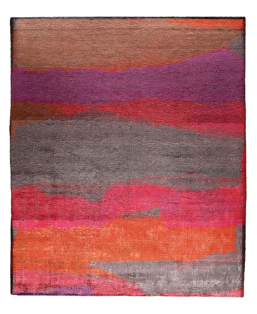 czerwony dywan do salonu