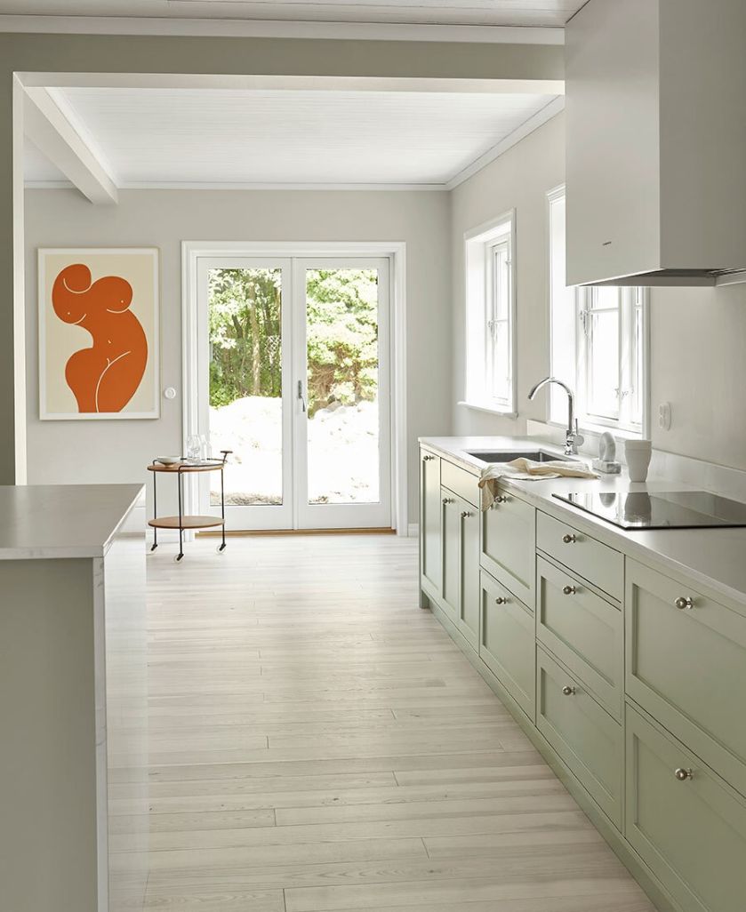 Meble kuchenne w stylu szejkerskim