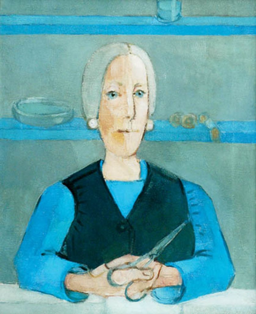 Kiejstut Bereźnicki, Kobieta z nożycami , 1997-99, Rempex.