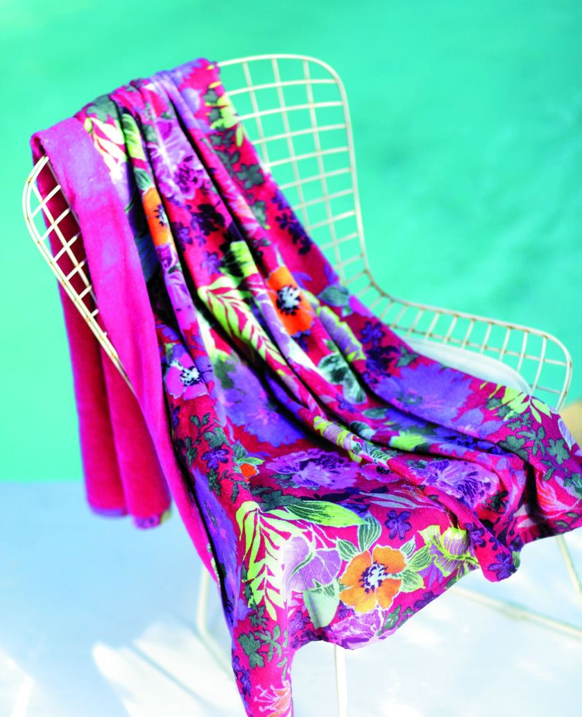 Ręcznik kapielowy. Kolekcja Tahity. Zdjęcie: Carré Blanc