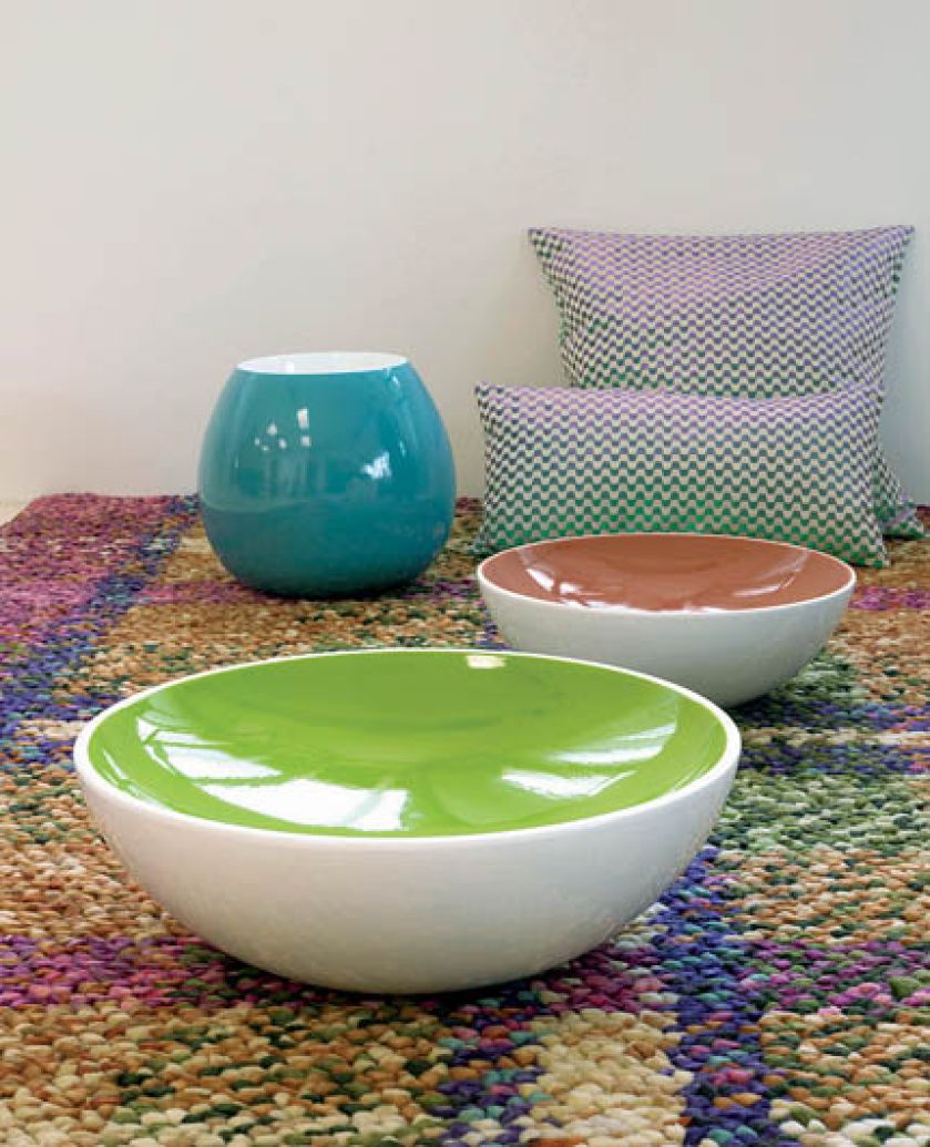 Jedwabne poduszki Lok. Missoni. Missoni: dzianina wygrała z jedwabiem