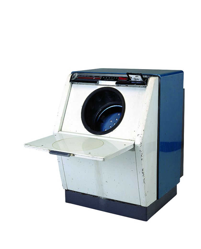 Jeden z pierwszych automatycznych modeli z programatorem, Hoover, model 3224 Keymatic, Wielka Brytania, 1961 r.