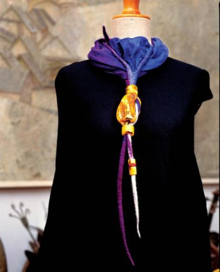 Naszyjnik z bursztynami. Bursztynowy koncert