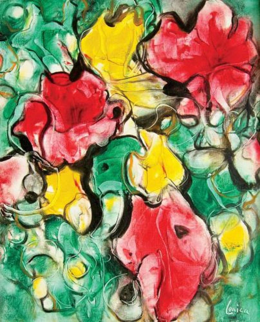 Alfred Lenica- Udręka , 1975 r., cs 16 500 zł, RYNEK SZTUKI