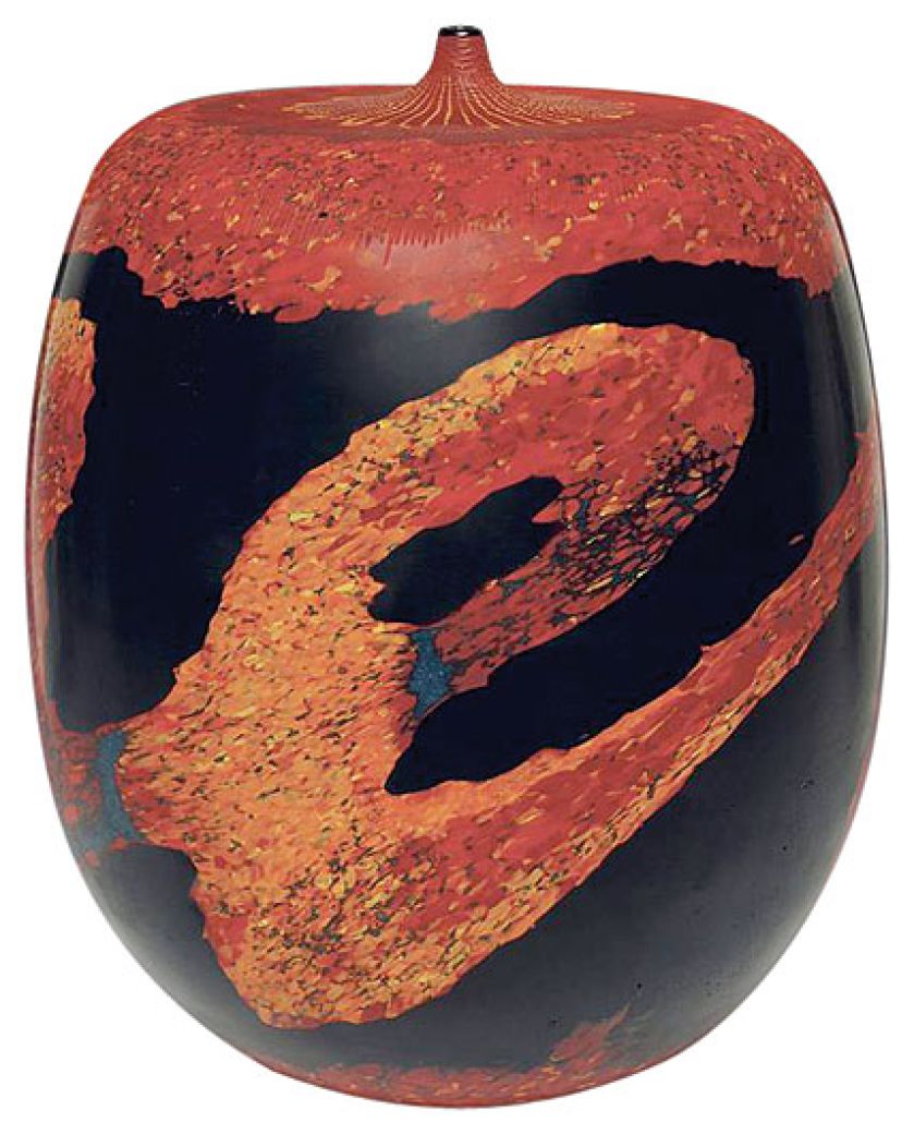 Waza płynąca lawa nr 23 , projekt Yoichi Ohira.