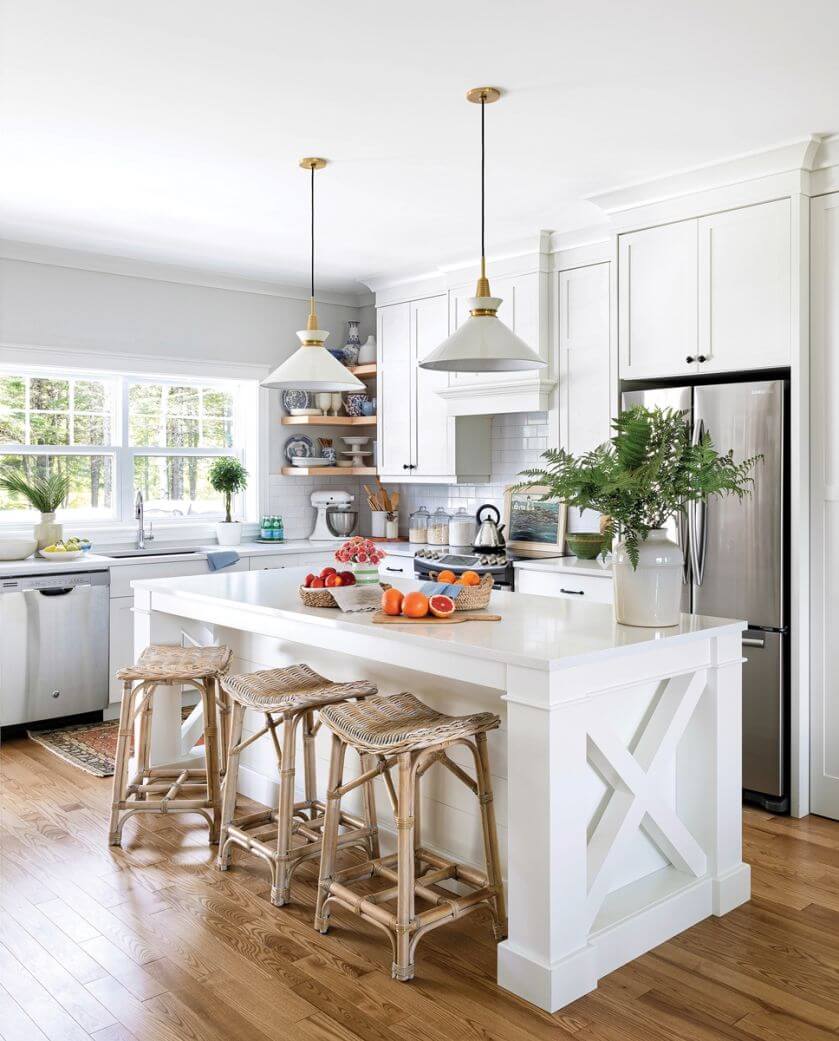 białe szafki kuchenne aranżacje