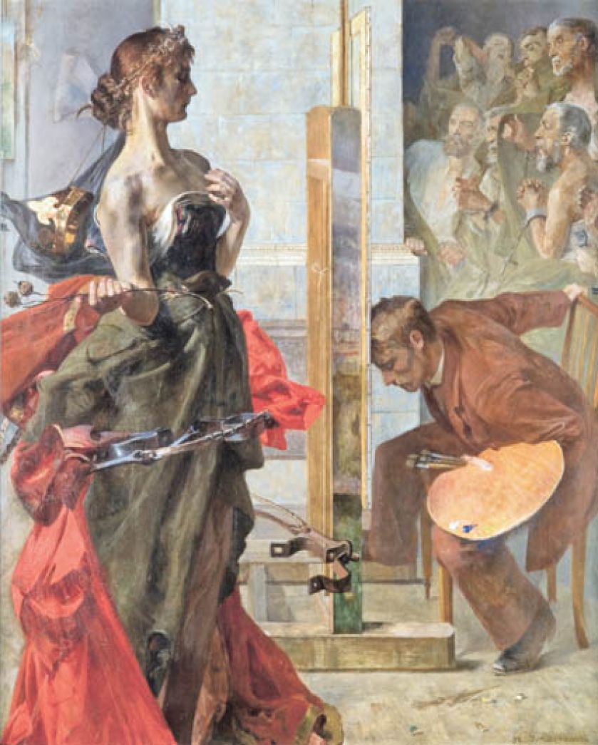 Widzenie , 1897 r., J. Malczewski, AGRA ART, CS. 800 000 zł