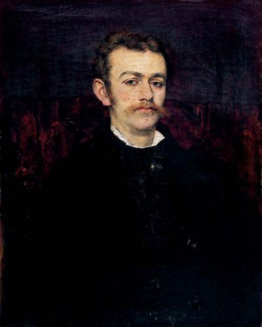 Maurycy Gottlieb Portret Władysława Tarnowskiego , 1877 r., Muzeum Śląskie w Katowicach