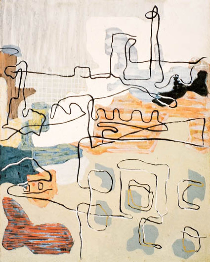 Pejzaż łódzki , Władysław Strzemiński, 1932 r., MUZEUM SZTUKI W ŁODZI