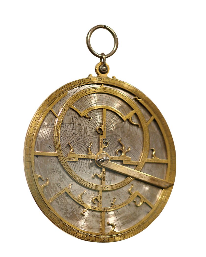 Astrolabium z pracowni Jeana Fusorisa, ok. 1400 r.