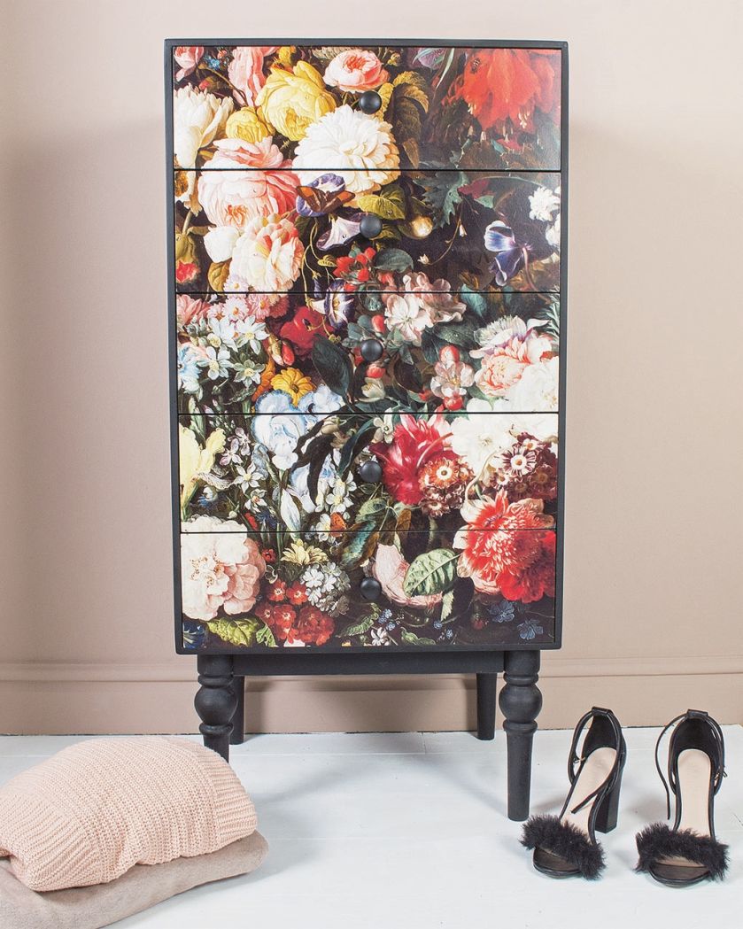 meble dekoracje kwiatowe