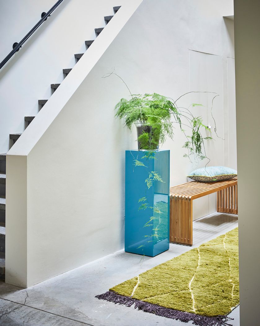 kolorowe meble we wnętrzu