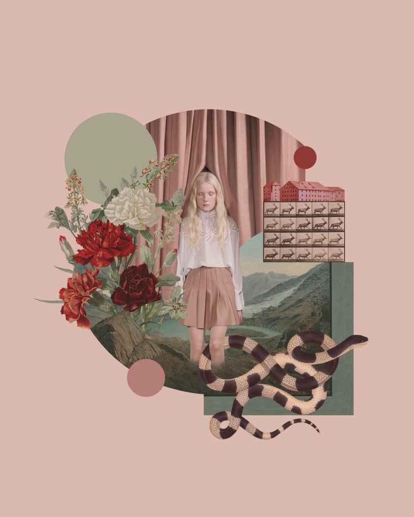 Układanki ze wspomnień – kolaże Aleksandry Morawiak