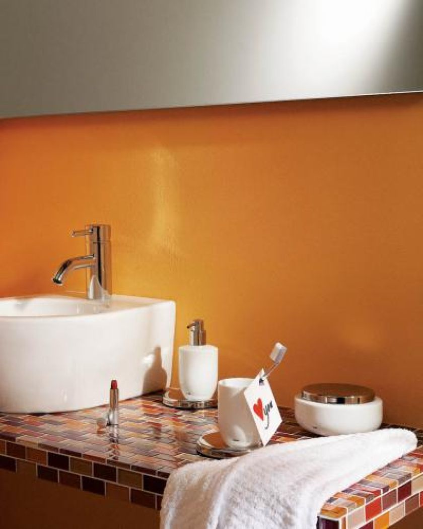 Łazienka w kolorach tęczy