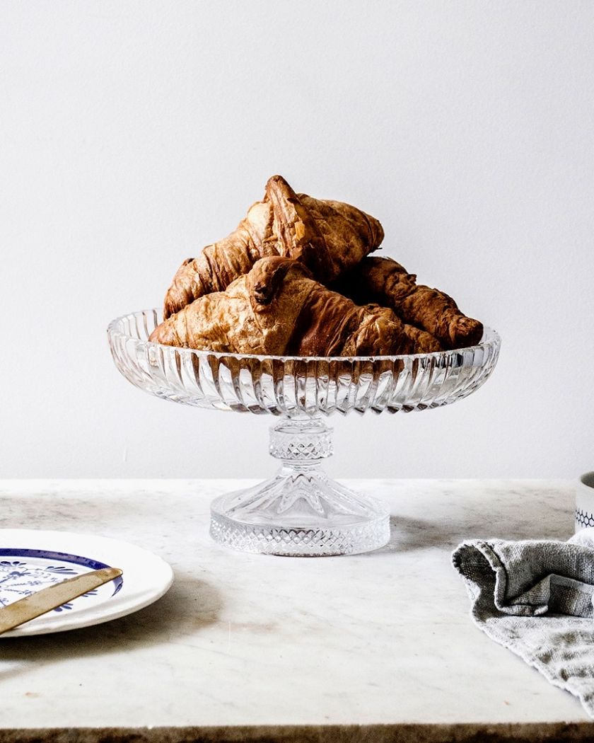 jak podawać rogaliki i croissanty