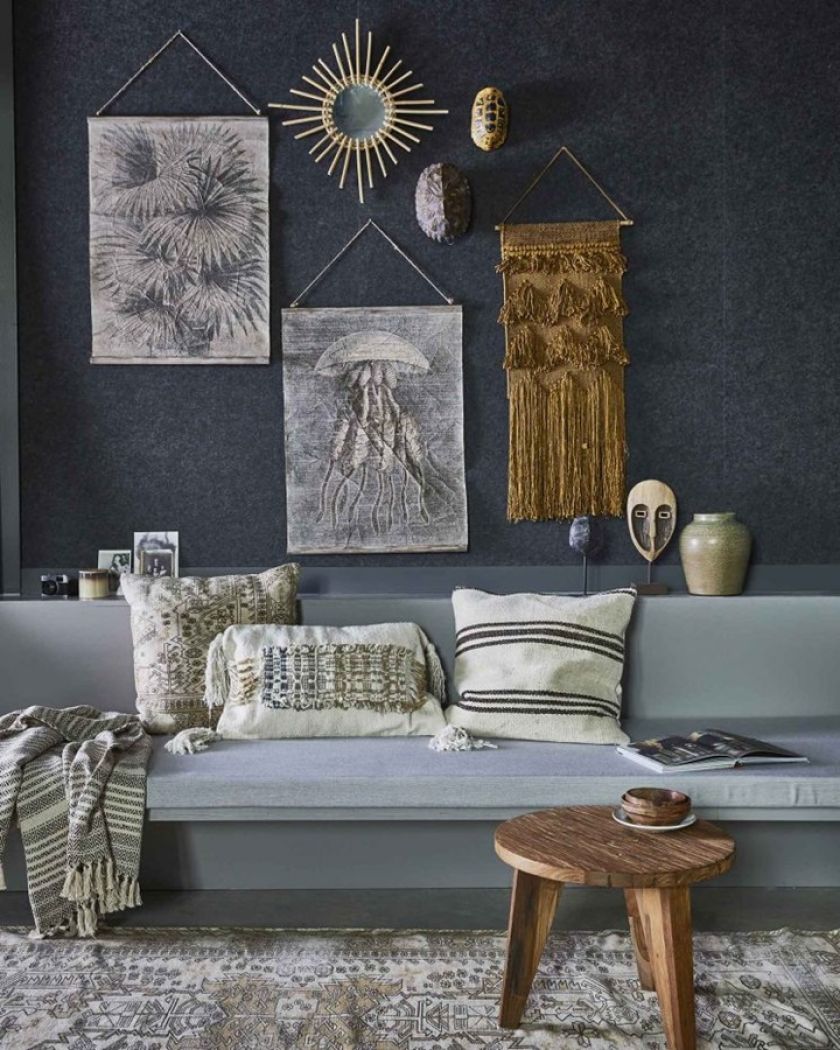 Salon w stylu wabi-sabi, fot. HK Living