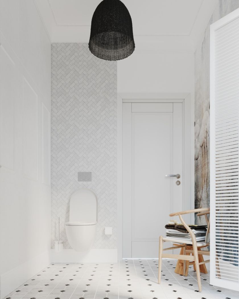 Klasyczne i naturalne wnętrza z nutką industrializmu w domu