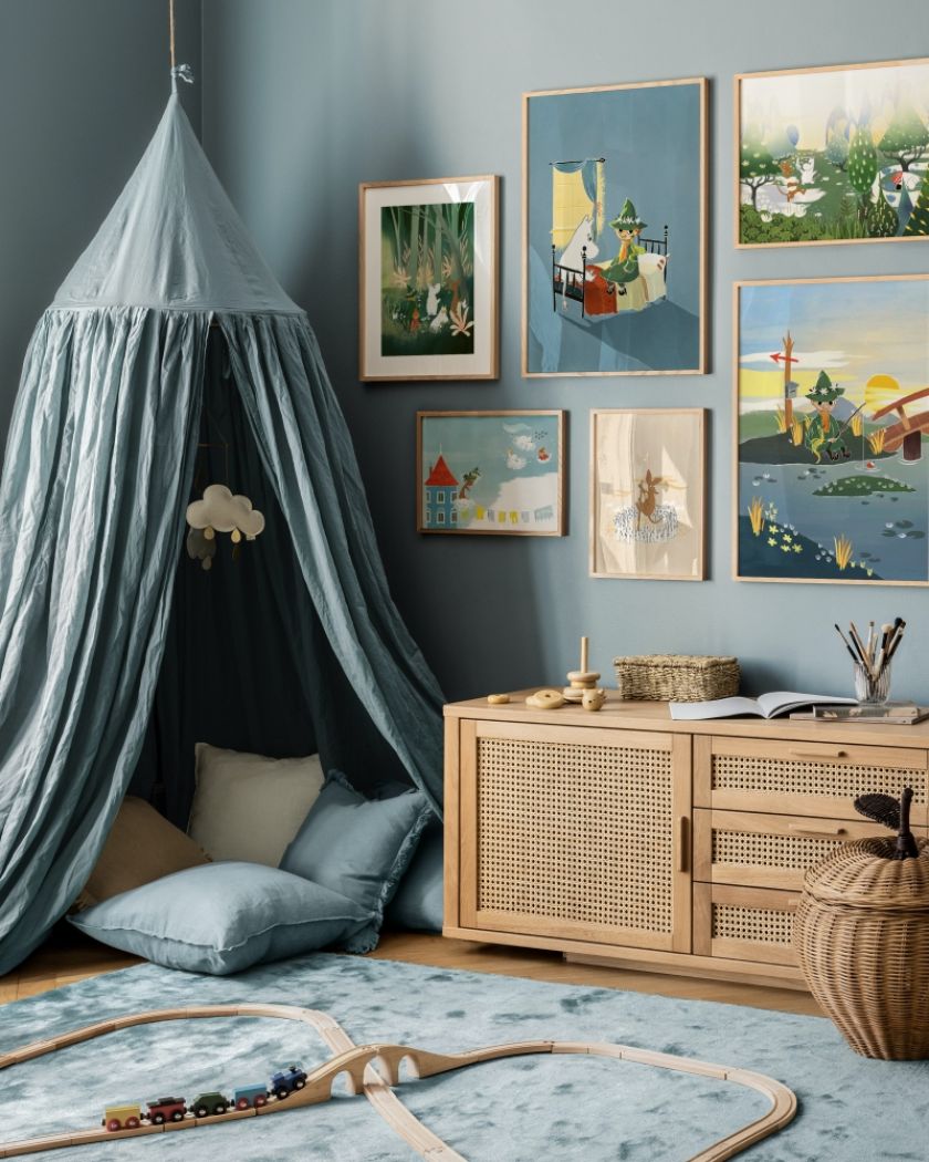 plakaty z muminkami do pokoju dziecka