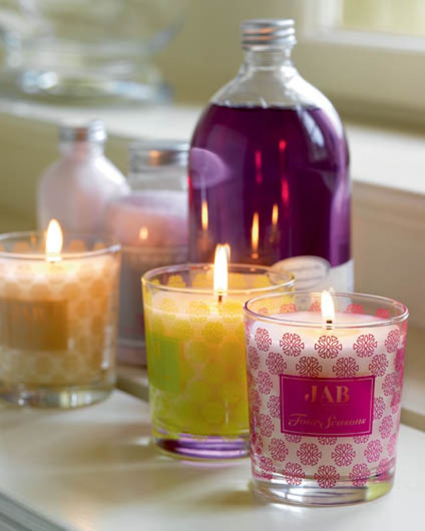 Olejki i zapachowe świece firmy JAB ANSTOETZ