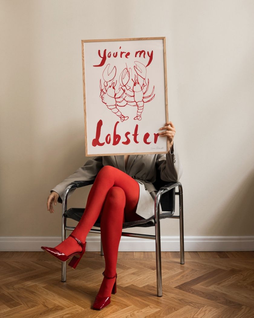 prezenty na walentynki plakat You're my lobster