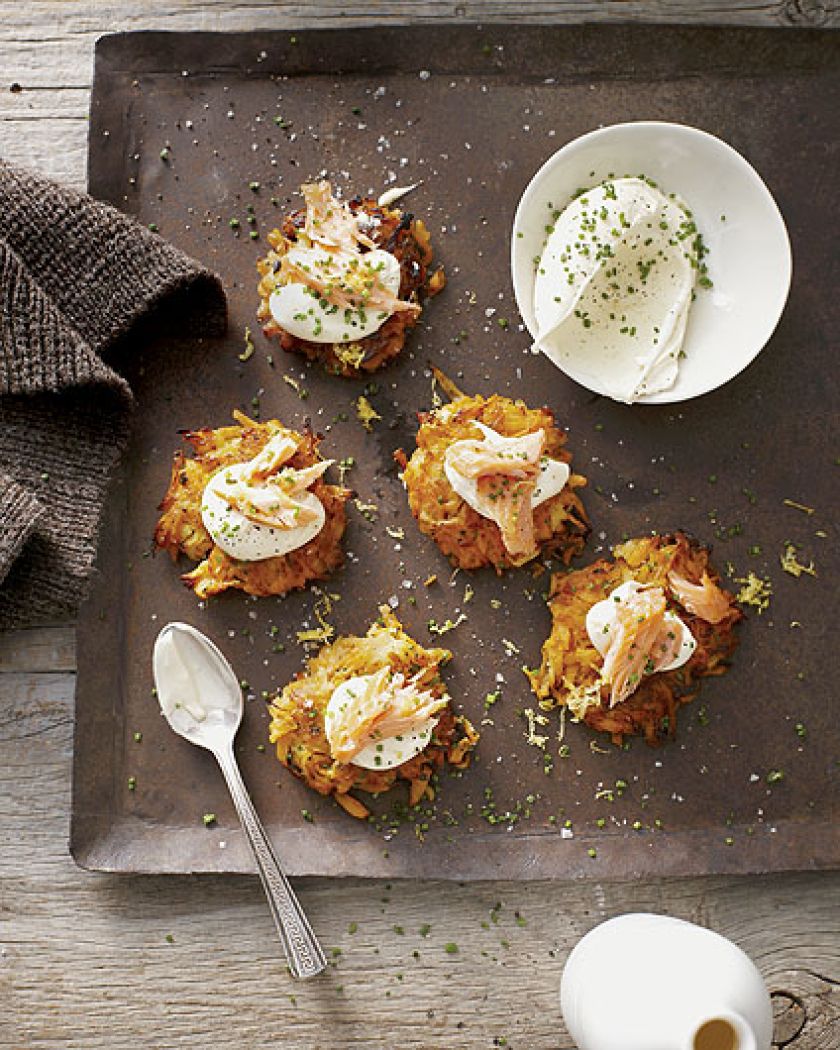 Placki ziemniaczane ze śmietaną