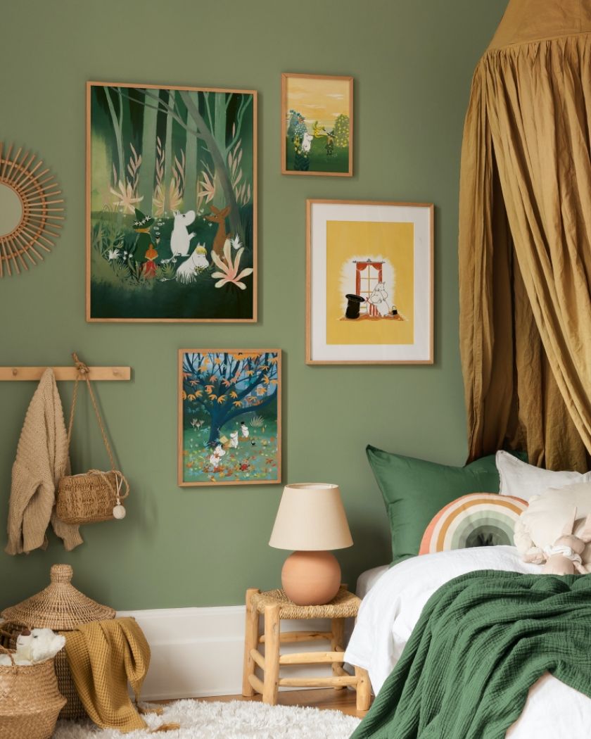 plakaty z muminkami do pokoju dziecka