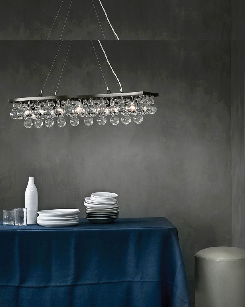 Lampy z metalu i kryształków. Lampy z metalu i kryształków