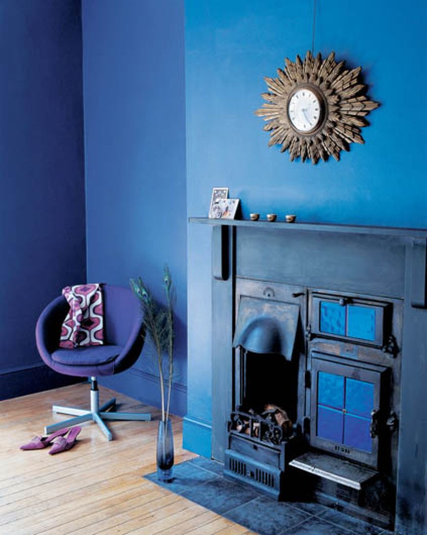 W odcieniach morza. DULUX. Kolorowe ściany