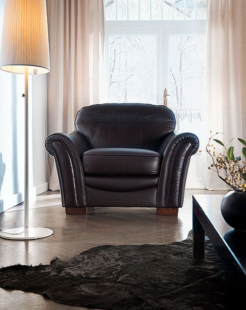 Skórzany Rocco od GALA COLLEZIONE. Duży fotel czy mała kanapa?