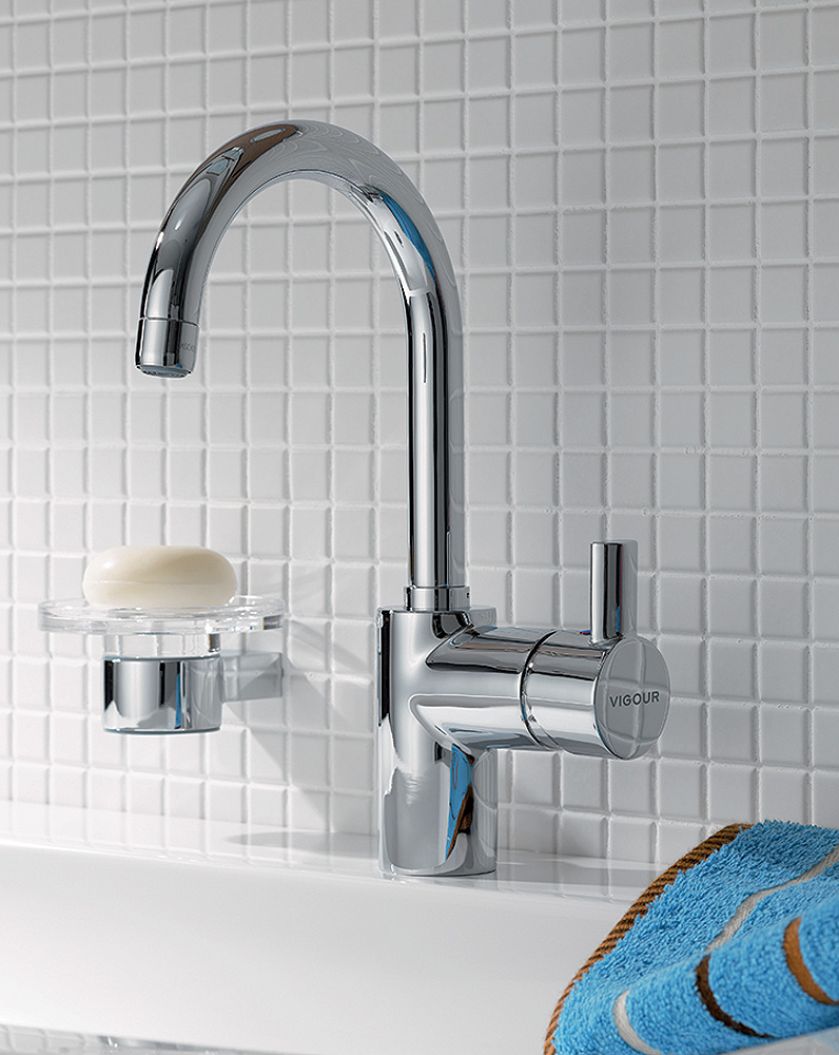 Bateria z serii Vigour, łazienki z pomysłem