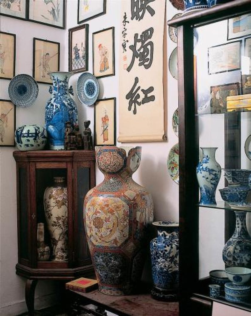 Kolekcja naczyń i grafik. Słabość do Dalekiego Wschodu