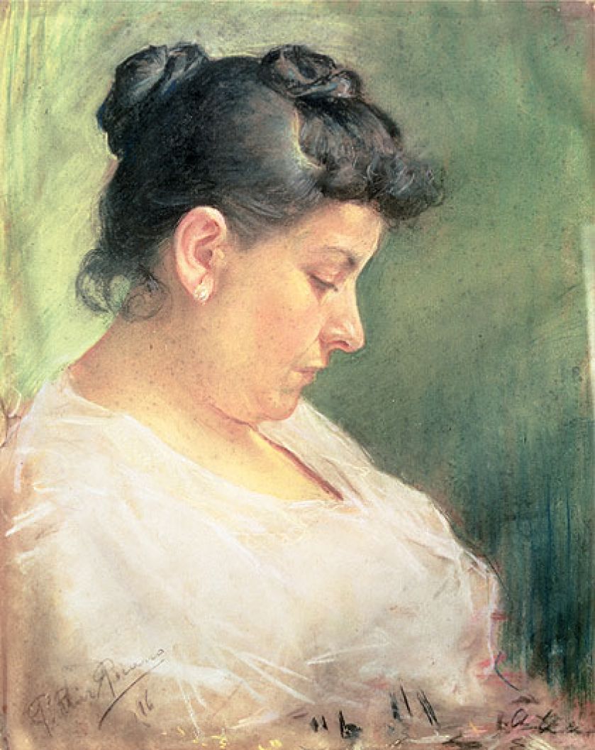 Portret Matki , 1896 r. Artyści genialni od kołyski
