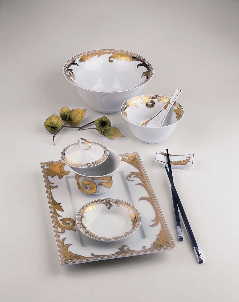 Porcelana Rosenthal Versace Arabesque Gold