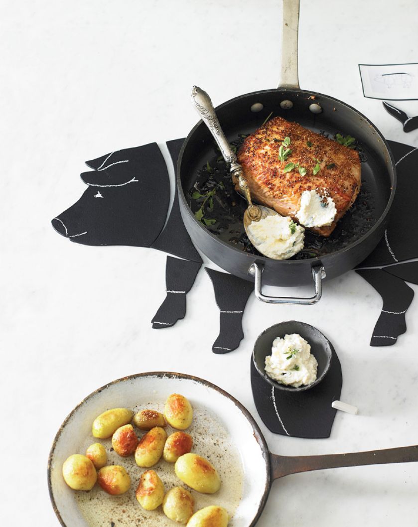 Schab z gorczycą. Dla miłośników steków, kotlecików, medalionów