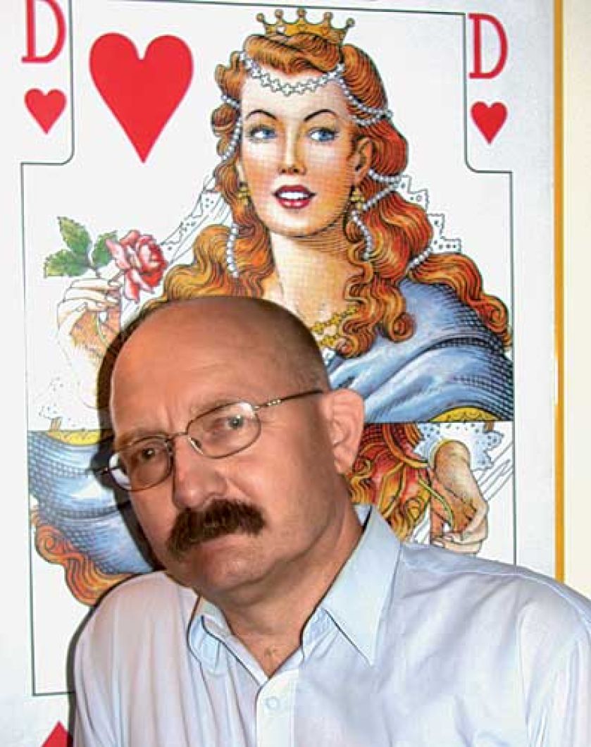 Andrzej Rzepkowski, kolekcjoner kart