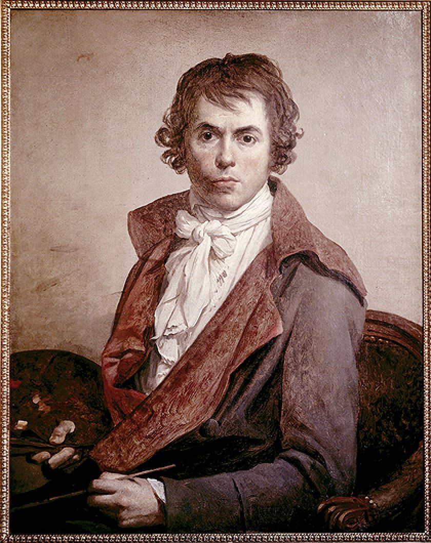 Autoportret Jacques a-Liuisa Davida, 1794 r.