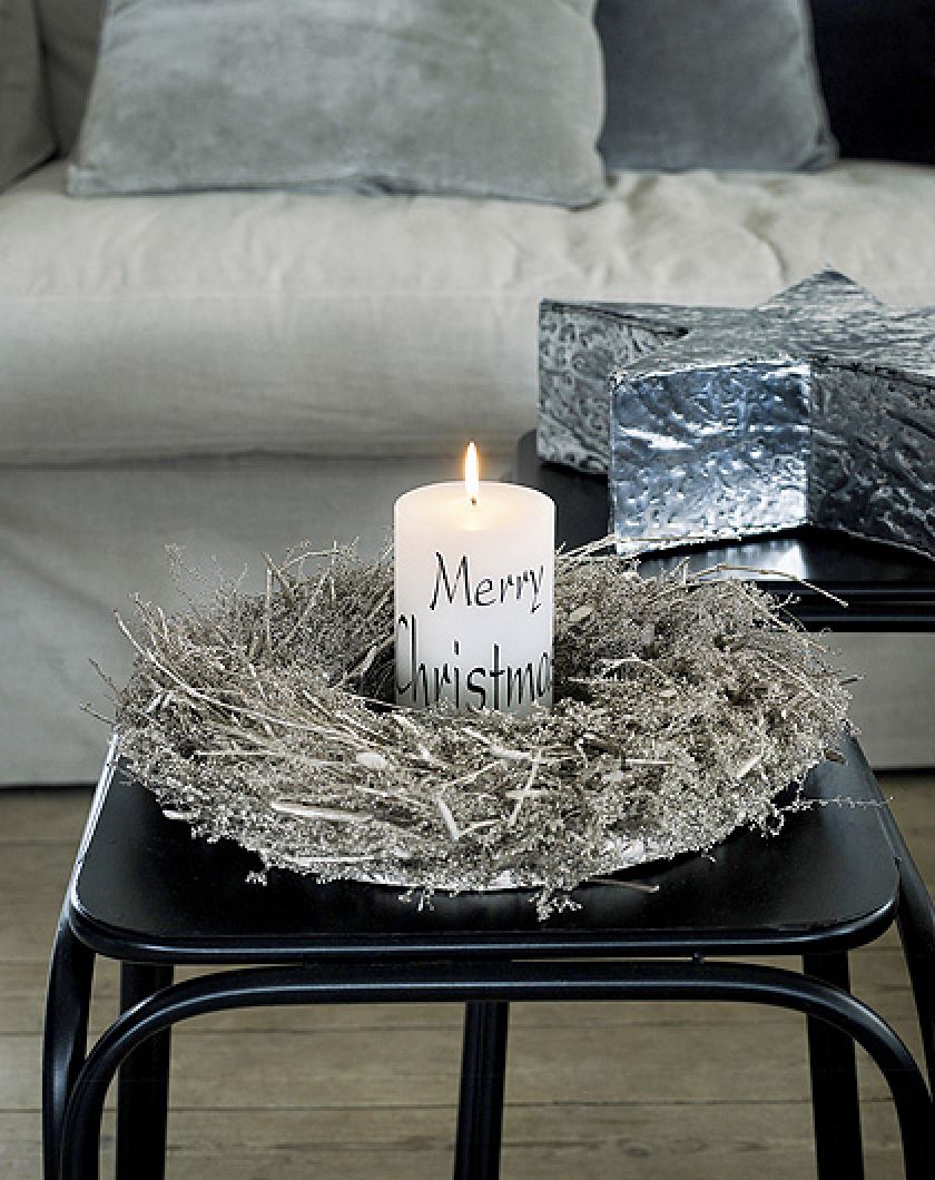 Wianek, śr. 34 cm, 80 zł, gwiazda z aluminium, 40 zł, Nordal, North South