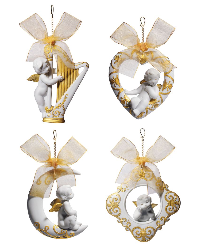 Zawieszki z aniołkami, Lladro, acuerdo.pl