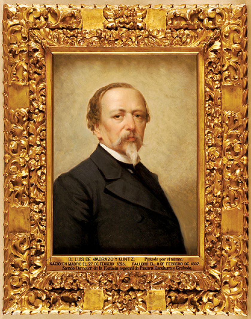 Luis de Madrazo y Kuntz, Autoportret , 1896-1897 r.